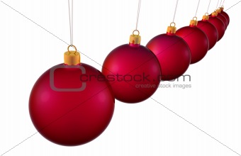 Red christmas decoration