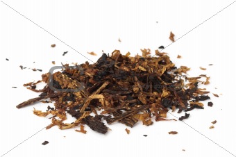 Pile of pipe tobacco