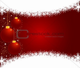 Abstract Christmas background vector