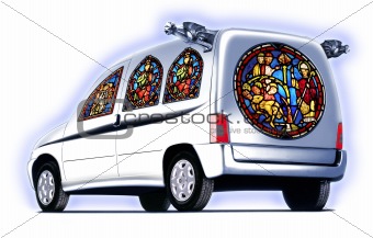 church-car