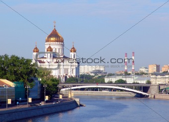 Cathedral of the Christ of the Savior and river
