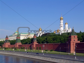 The Kremlin quay