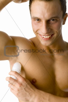 Man's beauty - antiperspirant