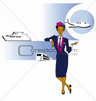job series_ stewardess