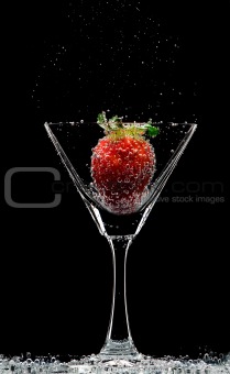 berry and glass