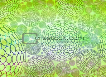 Organic Green abstract background