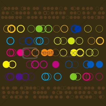 Colorful Circle Pattern