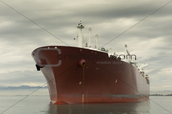 Liquefied gas carrier ship