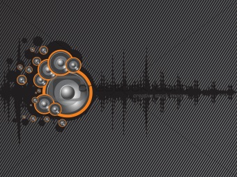 beautiful background of speaker and graph, texture