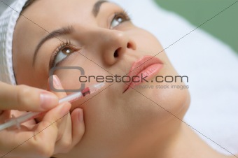 beauty treatment, botox injection
