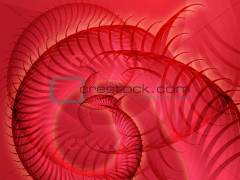 Swirly spiral grunge