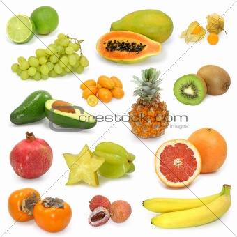 exotic fruits collection