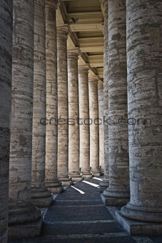 Pillars in the Vatican