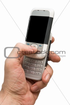 Phone in a hand