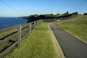 footpath to lighthouse