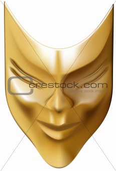 bronze-mask