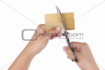 Cut the credit card