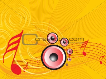 discotheque wavy yellow background, wallpaper