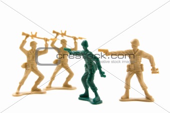 Bravery Concept - Plastic Soldiers