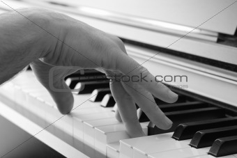 Playing the piano 1