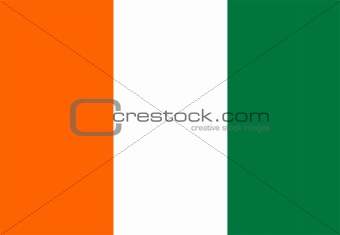 flag of Cote D`Ivoire