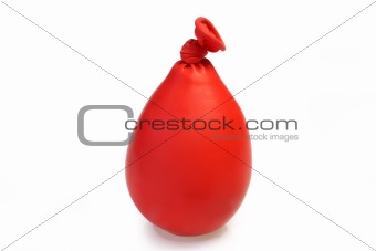 Red kneating ballon