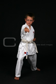 Traditional Karate Boy