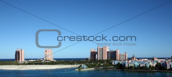 Atlantis Resort and Casino on Paradise Island in Nassau, Bahamas
