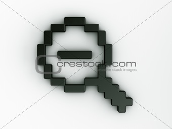 zoom out mouse cursor in 3d