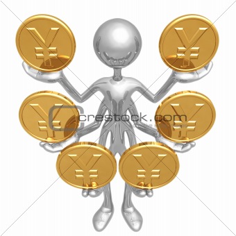 Handling Multiple Yen Coins