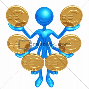 Handling Multiple Euro Coins