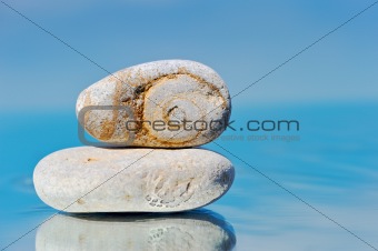 Spiral in a stone