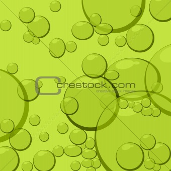  water with bubbles vector illustration