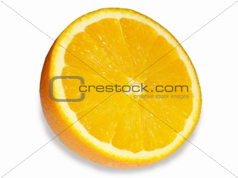 A bright, tasty orange.