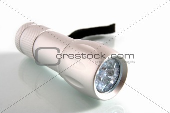 torch on a white background
