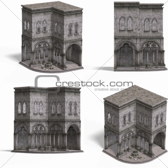 Medieval Houses - Churchblock