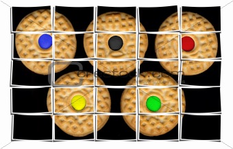 cookies collage