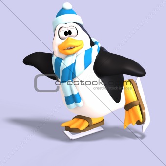 male toon penguin 