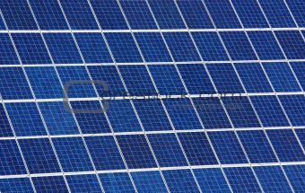 Background of photovoltaic cells.