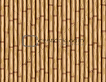 bamboo wall