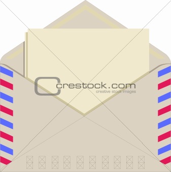 Paper in an envelope