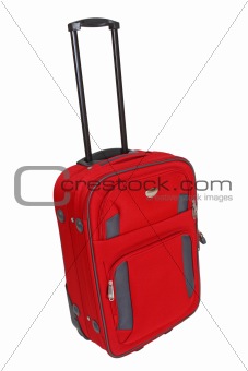 red suitcase