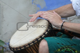 Hands In The Drum