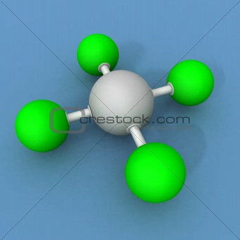 xenon fluoride molecule