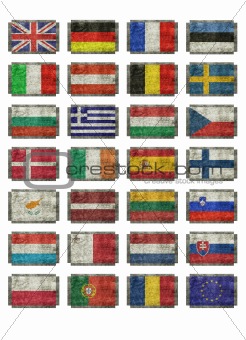 flags of European nations
