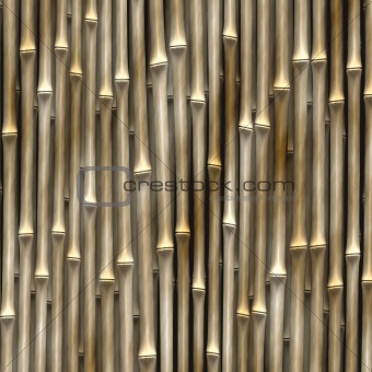 bamboo wall