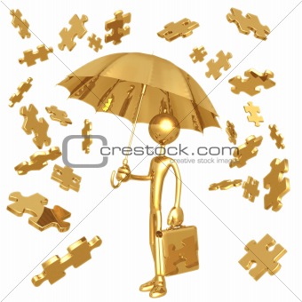 Raining Puzzle Pieces