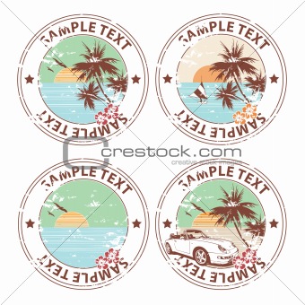 Holiday On The Beach Summer Emblem Collection