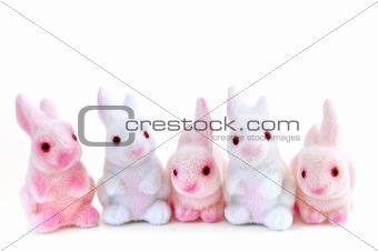 Easter bunny toys