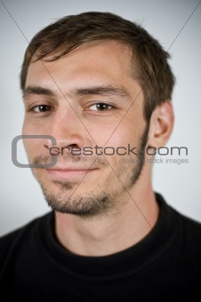 smiling male portrait